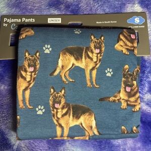 Unisex German Shepherd Print Pajama Pants